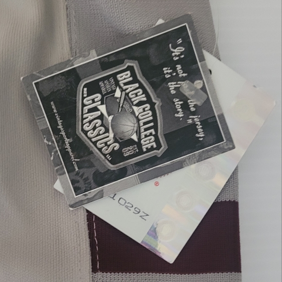 Deadstock Black College Classics Harold Hunter North Carolina College jersey - Picture 4 of 4